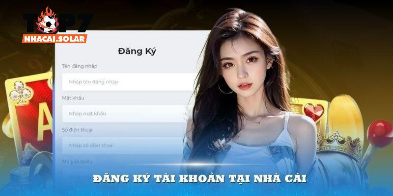 Quy trình đăng ký bao gồm các bước đơn giản