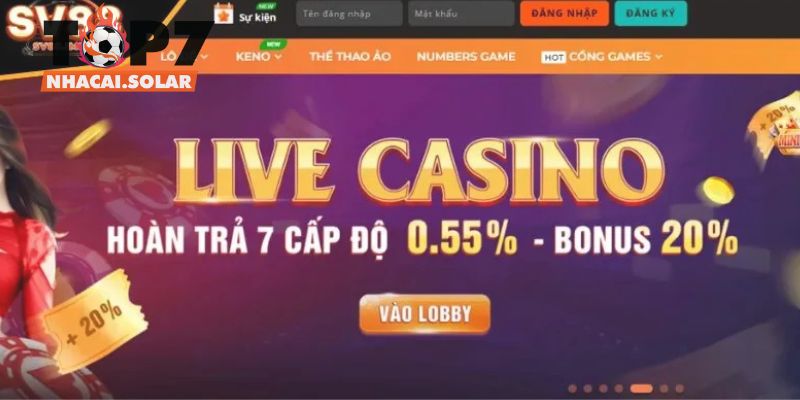 Các ưu đãi hấp dẫn nhất tại nhà cái SV88